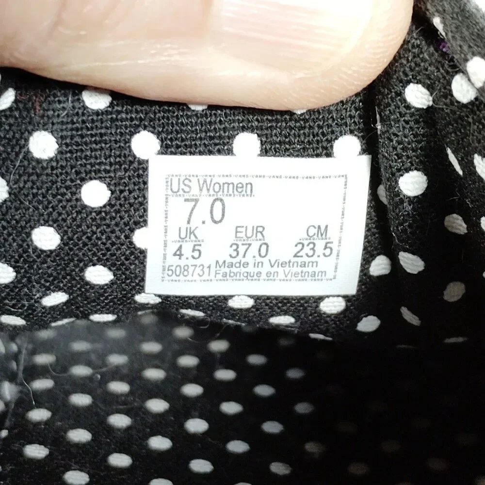 Vans Women's Sz 7 Sneakers Doheny Romantic Floral Low Top Shoes Lace Up